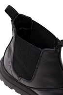 Male Black Leather Chelsea Boots | Derimod Male Black Leather Chelsea Boots | Derimod