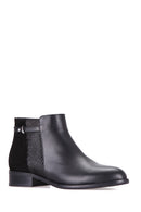 Crocodile Detailed Women's Boots | Derimod Crocodile Detailed Women's Boots | Derimod