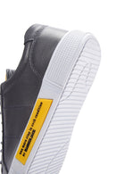 Hammer Jack Erkek Grı Toscana Deri Sneaker | Derimod Hammer Jack Erkek Grı Toscana Deri Sneaker | Derimod