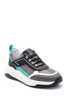 Men's Leather Stripe Detailed Sneaker | Derimod Men's Leather Stripe Detailed Sneaker | Derimod