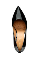 Geox Women's Black Faviola Thin Heeled Patent Leather Stiletto | Derimod Geox Women's Black Faviola Thin Heeled Patent Leather Stiletto | Derimod