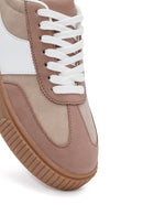 ACBC x Derimod Kadın Pembe Bağcıklı Süet Sneaker | Derimod ACBC x Derimod Kadın Pembe Bağcıklı Süet Sneaker | Derimod