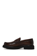 Erkek Kahverengi Deri Casual Loafer | Derimod Erkek Kahverengi Deri Casual Loafer | Derimod