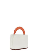 Women's Cream Long Strap Mini Handbag | Derimod Women's Cream Long Strap Mini Handbag | Derimod