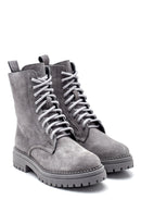 Women's Suede Leather Boots | Derimod Women's Suede Leather Boots | Derimod