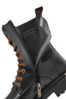 Harley Davidson Erkek Siyah Thar Bağcıklı Deri Postal Bot | Derimod Harley Davidson Erkek Siyah Thar Bağcıklı Deri Postal Bot | Derimod