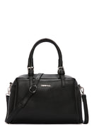 Women's Black Long Strap Shoulder Bag | Derimod Women's Black Long Strap Shoulder Bag | Derimod