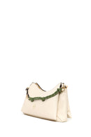 Woman Cream Charm Shoulder Bag | Derimod Woman Cream Charm Shoulder Bag | Derimod