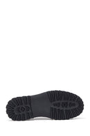 Women's Black Leather Casual Shoes | Derimod Women's Black Leather Casual Shoes | Derimod