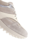 Kadın Bej Kalın Tabanlı Deri Sneaker | Derimod Kadın Bej Kalın Tabanlı Deri Sneaker | Derimod