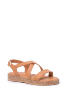 Women's Cork Sole Sandals | Derimod Women's Cork Sole Sandals | Derimod