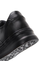 Erkek Siyah Deri Sneaker | Derimod Erkek Siyah Deri Sneaker | Derimod