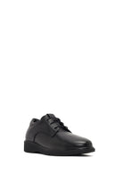 Women's Black Lace-up Leather Masculine Shoe | Derimod Women's Black Lace-up Leather Masculine Shoe | Derimod