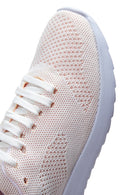 Kadın Pembe Bez Sneaker | Derimod Kadın Pembe Bez Sneaker | Derimod