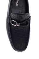Erkek Deri Baskılı Loafer | Derimod Erkek Deri Baskılı Loafer | Derimod