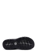 Erkek Gri Deri Outdoor Sandalet | Derimod Erkek Gri Deri Outdoor Sandalet | Derimod