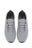 Derimod Zero Women's Grey Laced Fabric Sneakers | Derimod Derimod Zero Women's Grey Laced Fabric Sneakers | Derimod