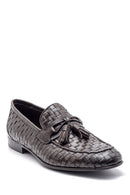 Erkek Deri Örgü Desen Loafer | Derimod Erkek Deri Örgü Desen Loafer | Derimod