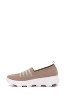 Derimod Zero Women's Beige Fabric Casual Sneakers | Derimod Derimod Zero Women's Beige Fabric Casual Sneakers | Derimod
