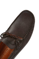 Men's Brown Leather Casual Loafer | Derimod Men's Brown Leather Casual Loafer | Derimod