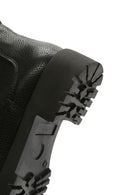 Women's Black Leather Casual Short Chelsea Boots | Derimod Women's Black Leather Casual Short Chelsea Boots | Derimod
