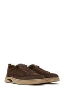 Derimod Zero Male Brown Lace-up Thick-soled Fabric Sneaker | Derimod Derimod Zero Male Brown Lace-up Thick-soled Fabric Sneaker | Derimod