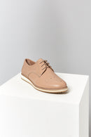 Beige Women's Leather Shoes | Derimod Beige Women's Leather Shoes | Derimod