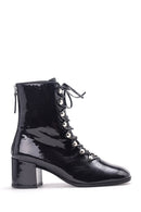 Women's Patent Leather Boots | Derimod Women's Patent Leather Boots | Derimod
