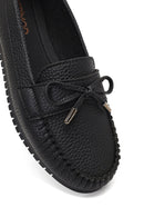 Women's Black Buckle Loafer | Derimod Women's Black Buckle Loafer | Derimod