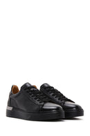 Erkek Siyah Deri Sneaker | Derimod Erkek Siyah Deri Sneaker | Derimod