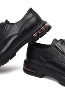 Men's Black Lace-up Leather Casual Shoes | Derimod Men's Black Lace-up Leather Casual Shoes | Derimod