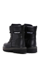 Caterpillar Women's Black Sophist Leather Boots | Derimod Caterpillar Women's Black Sophist Leather Boots | Derimod