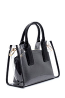 Women's Transparent Crocodile Patterned Shoulder Bag | Derimod Women's Transparent Crocodile Patterned Shoulder Bag | Derimod