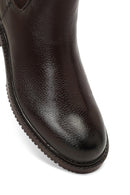 Men's Brown Leather Chelsea Boot | Derimod Men's Brown Leather Chelsea Boot | Derimod