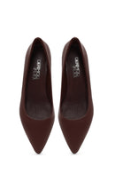 Derimod Flex Women Burgundy Thick Heeled Leather Shoes | Derimod Derimod Flex Women Burgundy Thick Heeled Leather Shoes | Derimod