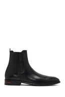 Male Black Leather Chelsea Boots | Derimod Male Black Leather Chelsea Boots | Derimod