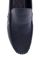 Erkek Lacivert Deri Casual Loafer | Derimod Erkek Lacivert Deri Casual Loafer | Derimod