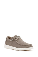 Derimod Zero Erkek Bej Kumaş Casual Ayakkabı | Derimod Derimod Zero Erkek Bej Kumaş Casual Ayakkabı | Derimod