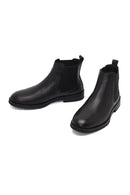 Men's Black Leather Chelsea Boot | Derimod Men's Black Leather Chelsea Boot | Derimod
