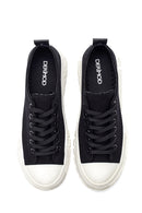 Women's Black Sneaker | Derimod Women's Black Sneaker | Derimod