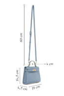 Women's Blue Long Strap Mini Crossbody Bag | Derimod Women's Blue Long Strap Mini Crossbody Bag | Derimod