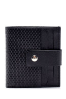 Men's Black Leather Wallet | Derimod Men's Black Leather Wallet | Derimod