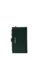 Woman Green Wallet | Derimod Woman Green Wallet | Derimod