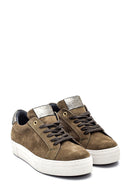 Kadın Deri Süet Sneaker | Derimod Kadın Deri Süet Sneaker | Derimod