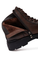 Male Brown Zip Closure Leather Casual Boots | Derimod Male Brown Zip Closure Leather Casual Boots | Derimod