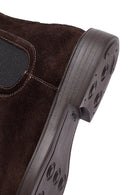 Male Brown Suede Chelsea Boots | Derimod Male Brown Suede Chelsea Boots | Derimod