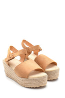 Women's Straw Sole Casual Sandals | Derimod Women's Straw Sole Casual Sandals | Derimod