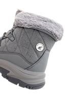 Skechers Women's Gray Trego Outdoor Boots | Derimod Skechers Women's Gray Trego Outdoor Boots | Derimod