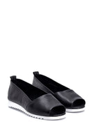 Women's Open Toe Detailed Leather Shoes | Derimod Women's Open Toe Detailed Leather Shoes | Derimod