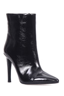 Women's Heeled Patent Leather Boots | Derimod Women's Heeled Patent Leather Boots | Derimod